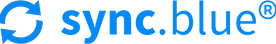sync.blue Logo